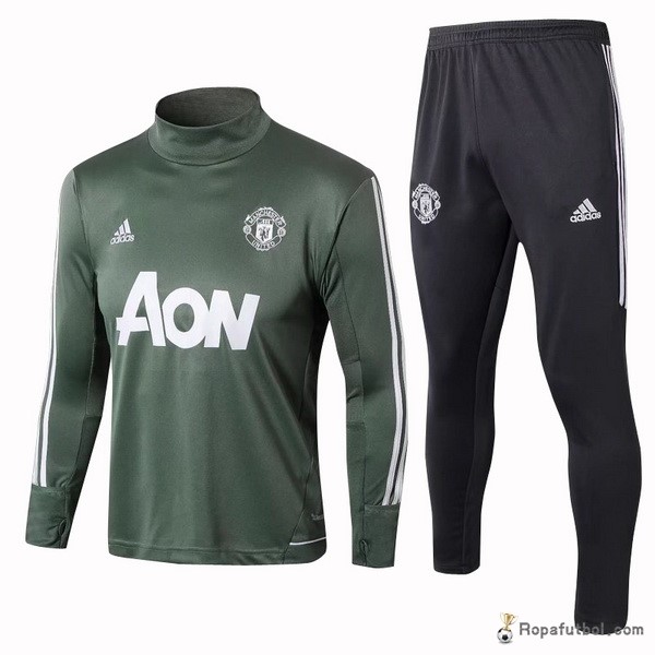 Chandal Manchester United 2017/18 Verde Blanco